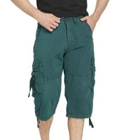 Sdjma muške taktičke kratke hlače za muškarce za muškarce, ležerne kratke hlače džepne vučne kratke