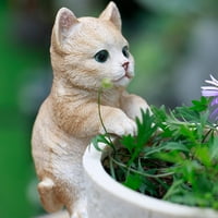 Slatka kupa za životinje Resorica mačaka mačja zečja cvjetna košarica Edge Decor za vrt Dizajn brate
