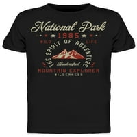 Grafička majica Nacionalnog parka Muškarci -Mage by Shutterstock, muški medij