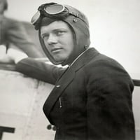 Charles Lindbergh n. Američki aviator. Fotografiran 1927. Poster Print by