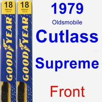 OldSmobile Cutlass Vrhovni set brisača set set - premium