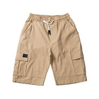 Muške kauzalne kratke hlače na plaži Work Loose Cargo kratke hlače sa džepovima