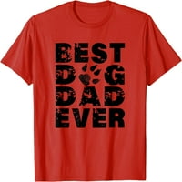 Muški najbolji pas tata ikad majica najbolji poklon za oca - majica ljubitelja pasa