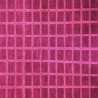 Ahgly Company u zatvorenom kvartu karirane ružičaste moderne prostirke, 6 'kvadrat