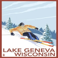 Jezero Ženeva, Wisconsin, skijalište spusta