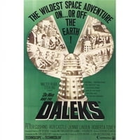 Pop kultura Grafika Dr. WHO & The Daleks Movie Poster, 17
