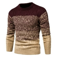 Plete bez šešira za muške jeseni zimski džemper izgubio veliku veličinu mješovitih džemper u boji