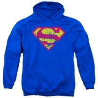 Superman - Classic Logo nevolje - povucite kapuljač - XXX-Large