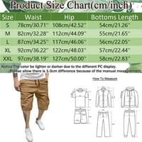 Frehsky muški kratke hlače za kuhalice za muškarce muške ljetne čvrste boje plus veličina casual sve