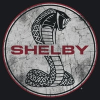 Junior's Shelby Cobra Cobra Logo Grafički tee crni veliki