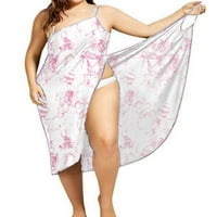 Preuzvača kupaćih kostimi za žene izdubljeno Out Out Bathing Cover Ups Wrap labave plaže Pogorke Alsol Lamesa