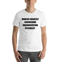 Nedefinirani pokloni 3xl svjetski najveća inženjerska dokumentacija Specijalistička majica s kratkim