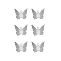 Metalne bakerips Barretts leptiri za izradu umjetnih malih srebrnih ukrasa