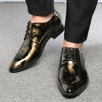 Sandale Ženske cipele za pete Klasični stil cipele Muškarci Slip na PU kožnim gumenim potplatnim petom