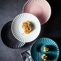 Chrysanthemum u obliku posuđa za ploče od keramike prehrambena ladica za prehrambenu ladicu za ladicu