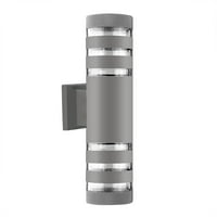 Moderni vodootporan gore dolje aluminijski cilindar LED zidna zidna nakita dvostruke glave zidne svjetiljke