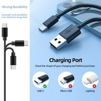 Boo 3FT USB-C zamena kabela za napajanje za Anker PowerConc S zvučnikov prenosiv
