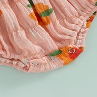 Baby Girl Summer Rame, pamučni remen za ramena cvjetni uzorak elastični prsnog grudnog koša + kosa,