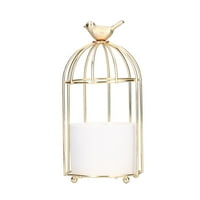 Henmomu Iron Birdcage Holder za svijeće, Cvjetni lonac kavez Željezni okvir Ornament Ornament Socferent