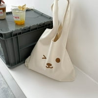 Toyella Slatka vez medvjed velikog kapaciteta umjetničke klase ručno nošenje jedno-ramena platna torba