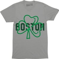 Muški Boston Shamrock Irski Pride Muška djetelina List City Majica