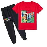 Bzdaisy Rainbow Prijatelji Dečiji majica i hlače Set - sladak i šareni dizajn za dječake i djevojke