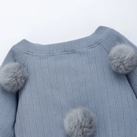 Binpure Baby Girl Odeća set džemper sa kuglicama + na pola suknje