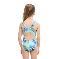 CatAlem djevojke kupaće kupaće kostime ljetna baby print dječje modne obuke kupaći kostim 211Y djevojke