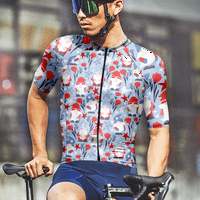 Muški biciklistički dres, 4. jula Udobna patriotska majica