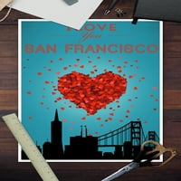 Volim te San Francisco, Kalifornija