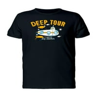Duboka turneja Tropska duboka majica Muškarci -Mage by Shutterstock, muško 3x-velika