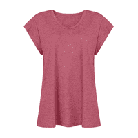 Košulje za žene Trendi vrhovi V izrez Solid Boja majica Labavi fit bluza Thirts majice za žene