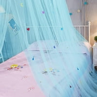 Popvcly Bed Cropy Nadstrešnica za djevojke krevet za krevete za zavjese String String svjetla Bed lampica