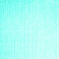 Ahgly Company Machine Persible Centrable Trg Sažetak Tirkizne plave suvremene prostirke, 4 'kvadrat