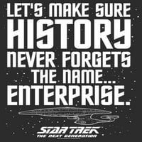 Ženska zvijezda Trek: Sljedeća generacija poštujmo sigurnost da povijest nikada ne zaboravi američke