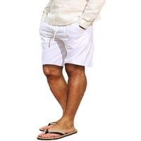 Crianlook Muškarci klasične-fit Stretch Golf kratke čvrste boje na plaži Kratke hlače Comfy labavi fit