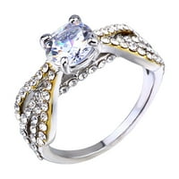 Legura dijamantski prsten Popularni izvrsni prsten jednostavan modni nakit Popularni dodaci