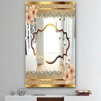 Art Designart 'Capital Gold Lively 5' Tradicionalno ogledalo - ukrasno ispisano ogledalo 27.5in.x39.5in