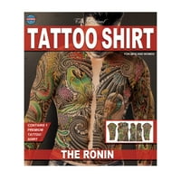 Tinsley prenosi majicu Ronina Tattoo, velika x-velika