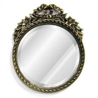 Dvorac Hickory 6212VG okrugli sa lukom ogledalo - pozlaćeno srebro