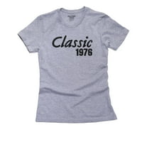 Klasični rođen u - Vintage Rođendanski poklon ženska pamučna siva majica