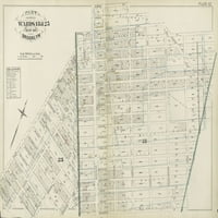 Puzzle - Mapa New York ploče 32: Omestana od strane Greene Avenue, Bushvick Avenue, Hidrod ulica, Centrat