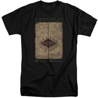 Harry Potter - Marauders Map riječi - visoka fit majica kratkih rukava - XXX-Large