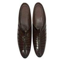 Muškarci Punjabi Jutti Sherwani cipele nazad Otvoreni dizajner Juti Muškarci Mules Ležerne cipele