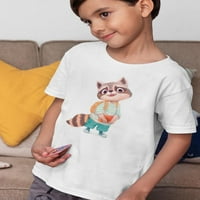 Rakun spreman za školsku majicu Toddler -Image by Shutterstock, Toddler