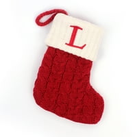 Muška čarapa Clearians Božićno pismo Štampano čarapa Privjesak za božićne ukrase Božićne torbe Socks