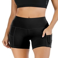YouLoveit Tummmy Control joga kratke hlače za žene Atletska trčanje joga kratke hlače Sportske tajice