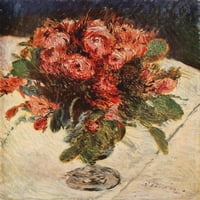 Vaza ruža Poster Print Pierre-Auguste Renoir