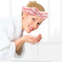 Koaiezne hidroterapije za glavu za glavu Bow traka za kosu Ženska traka za make za zaštitu od papila