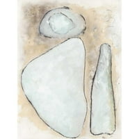 Delamater, Rob Black Moderni uokvireni muzej umjetnički print pod nazivom - Tajna kamenja